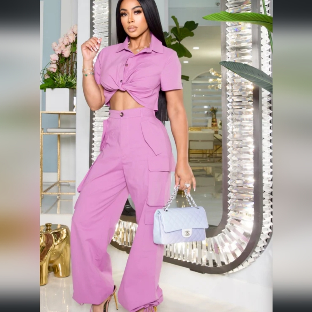 Pink cargo set